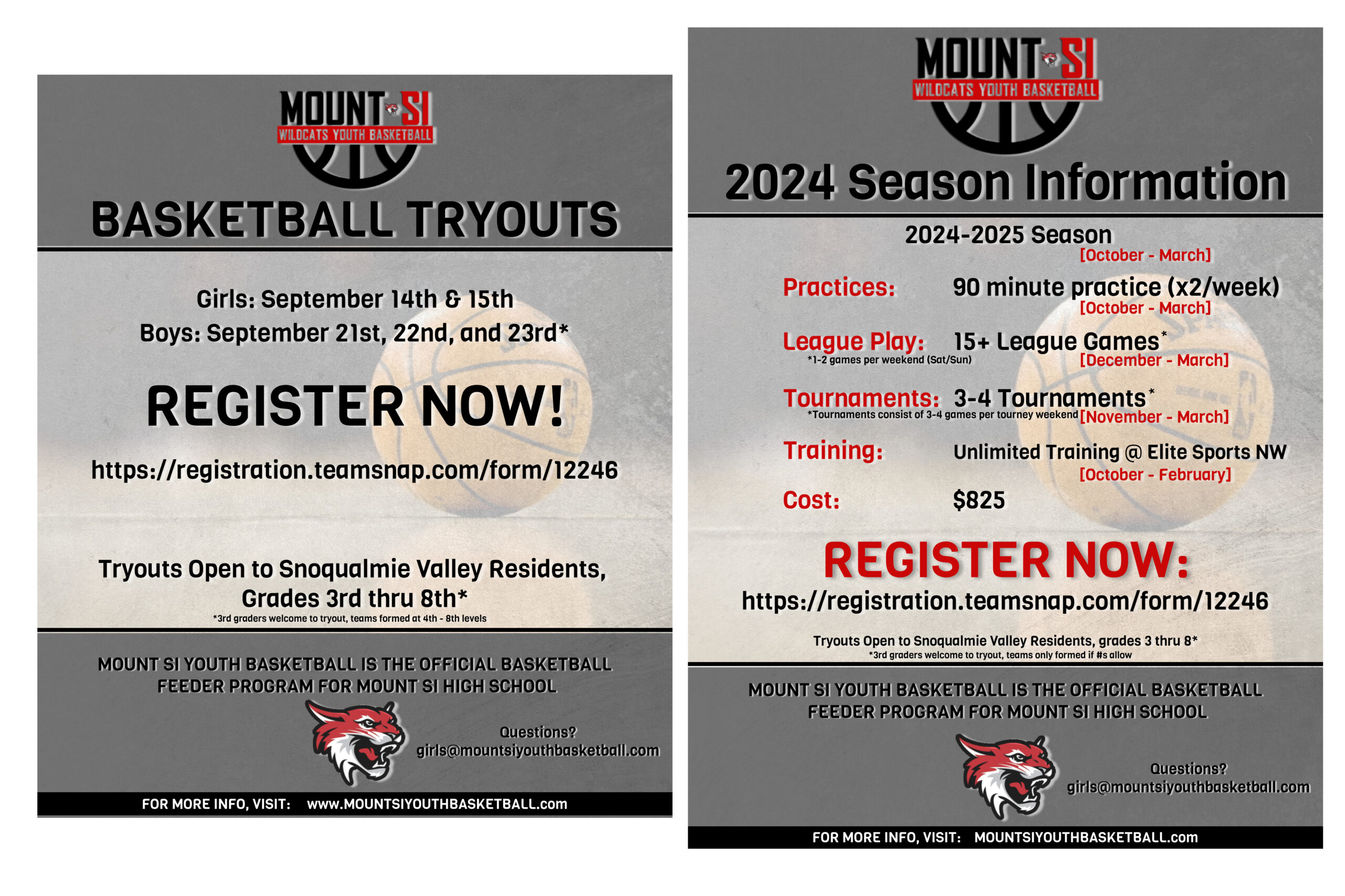 2024 Tryout &amp; Info